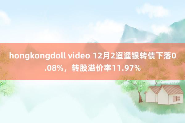 hongkongdoll video 12月2迢遥银转债下落0.08%，转股溢价率11.97%